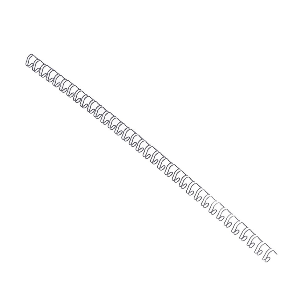 Black 100x Double Loop Wire Binding Spine 6.4mm Diameter 34 Teeth 3:1 Scale Comb