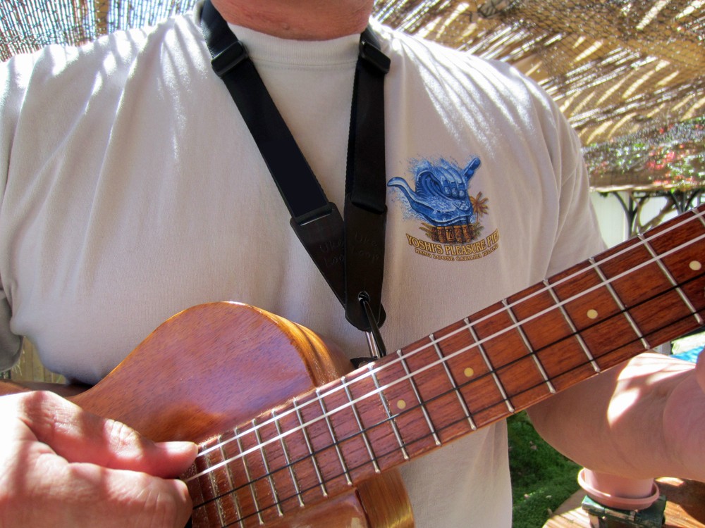 Best Ukulele Strap System Hands Free UkeLoop works with The Flea and Fluke, too!