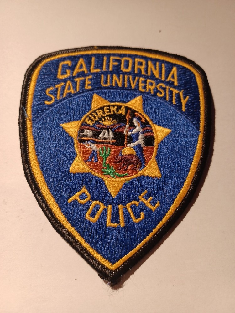Police Security University Shoulder Patch