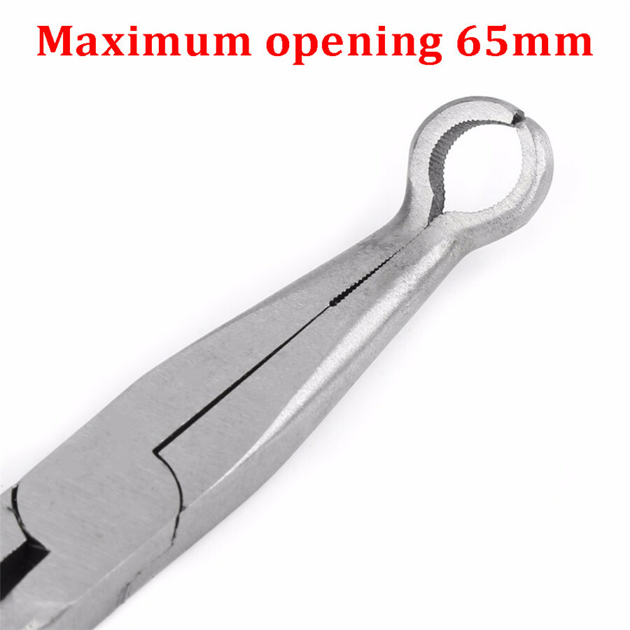 280mm Long Spark Plug Pliers Offset Tip Spark Plug Wire Boot Puller Removal Tool