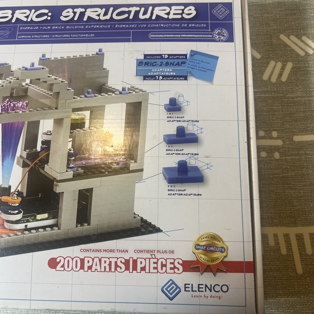 Snap Circuits BRIC Structures Science Kit Electrical STEM STEAM Replacement