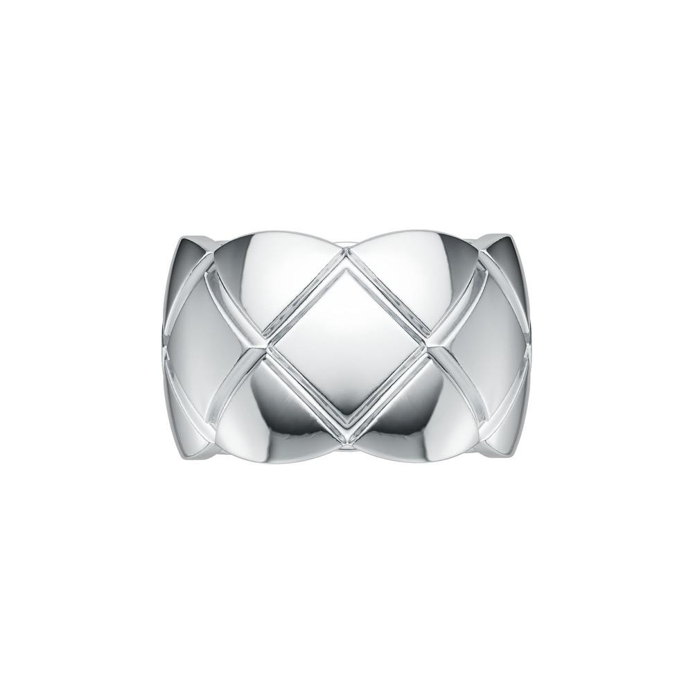 Sterling Silver Band Ring 13mm Wide with Pattern