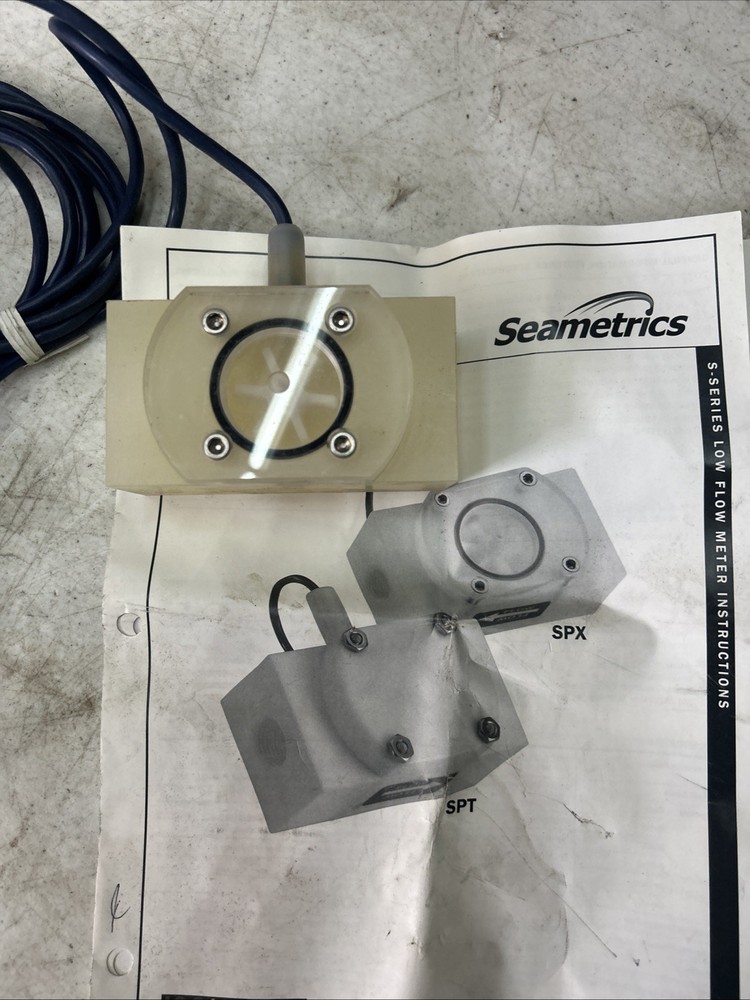 SEAMETRICS SPX-100 LOW FLOW METER 1" NPT