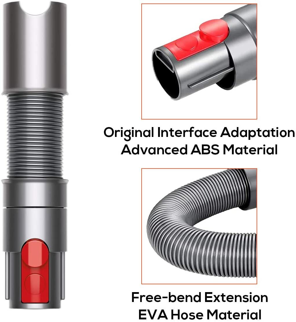 Extension Hose Pipe Attachment for Dyson V7V8V10V11V12V15G5 Vacuum Cleaner