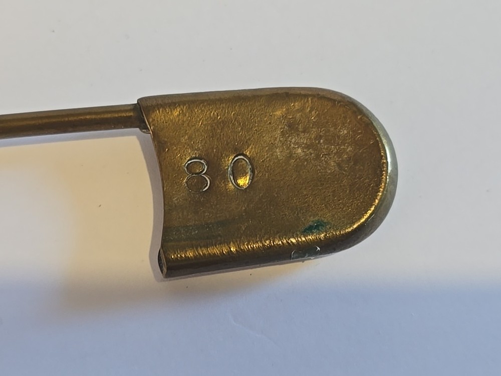 Vintage Brass 5" Laundry Pin