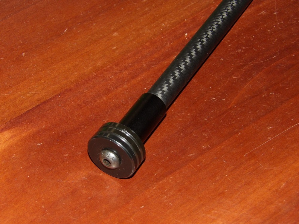 Used 9" TAP Bow Stabilizer- Black- Titanium Archery Products