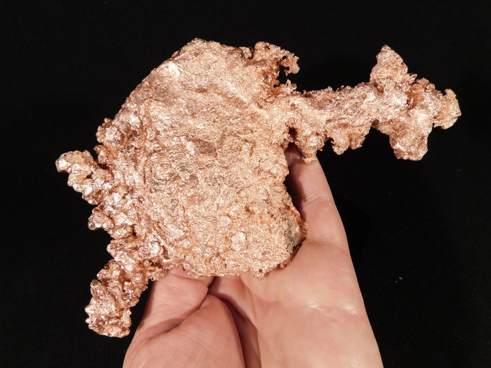 Huge! Super Heavy Solid COPPER NUGGET or Native Copper Float Michigan 888gr