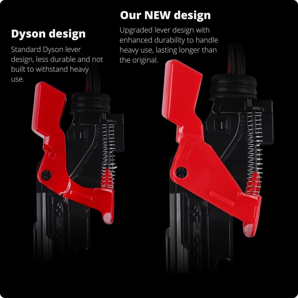 Reelleo Extra Reinforced Button Switch Compatible with Dyson V11 trigger Repl...