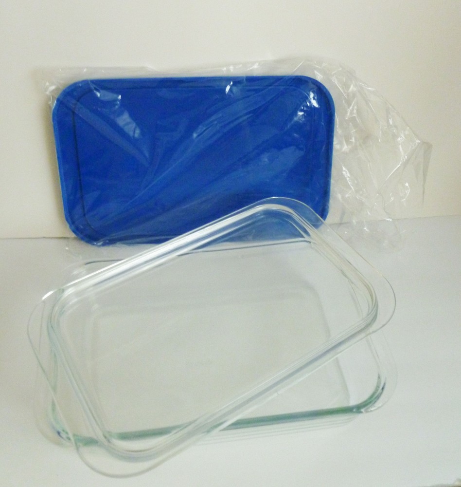VTG Corning Microwave Plus Roasting/Baking Dish 2 Qt. NIB Rectangular 1985 M-604