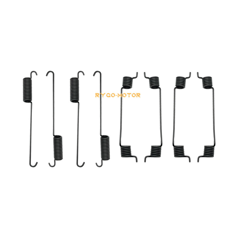 Front & Rear Brake Wheel Cylinders w/Shoes for Kawasaki KAF300 Mule 500 520 550