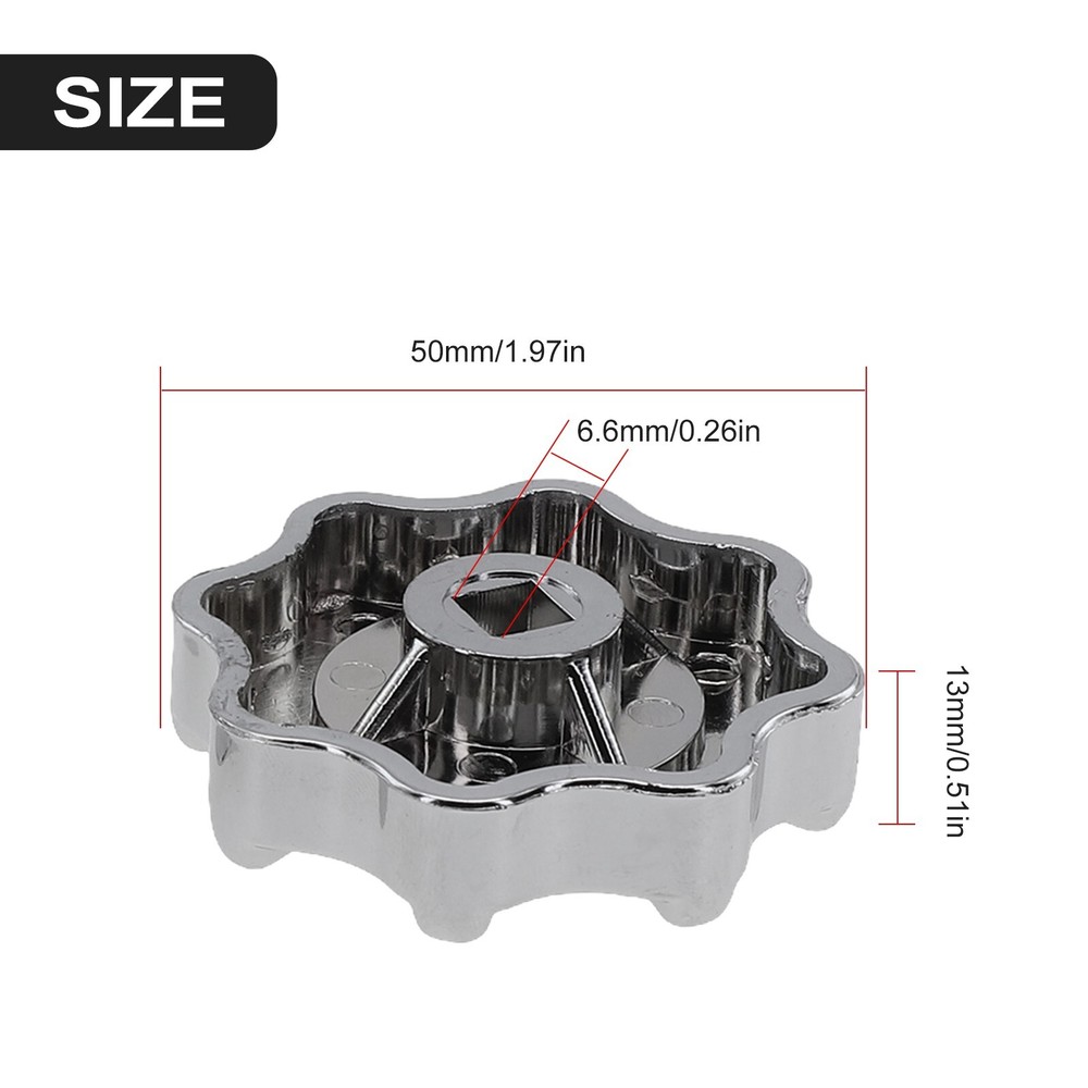 Manifold Gauge Knobs with Round Wheel Design for AC System Installation