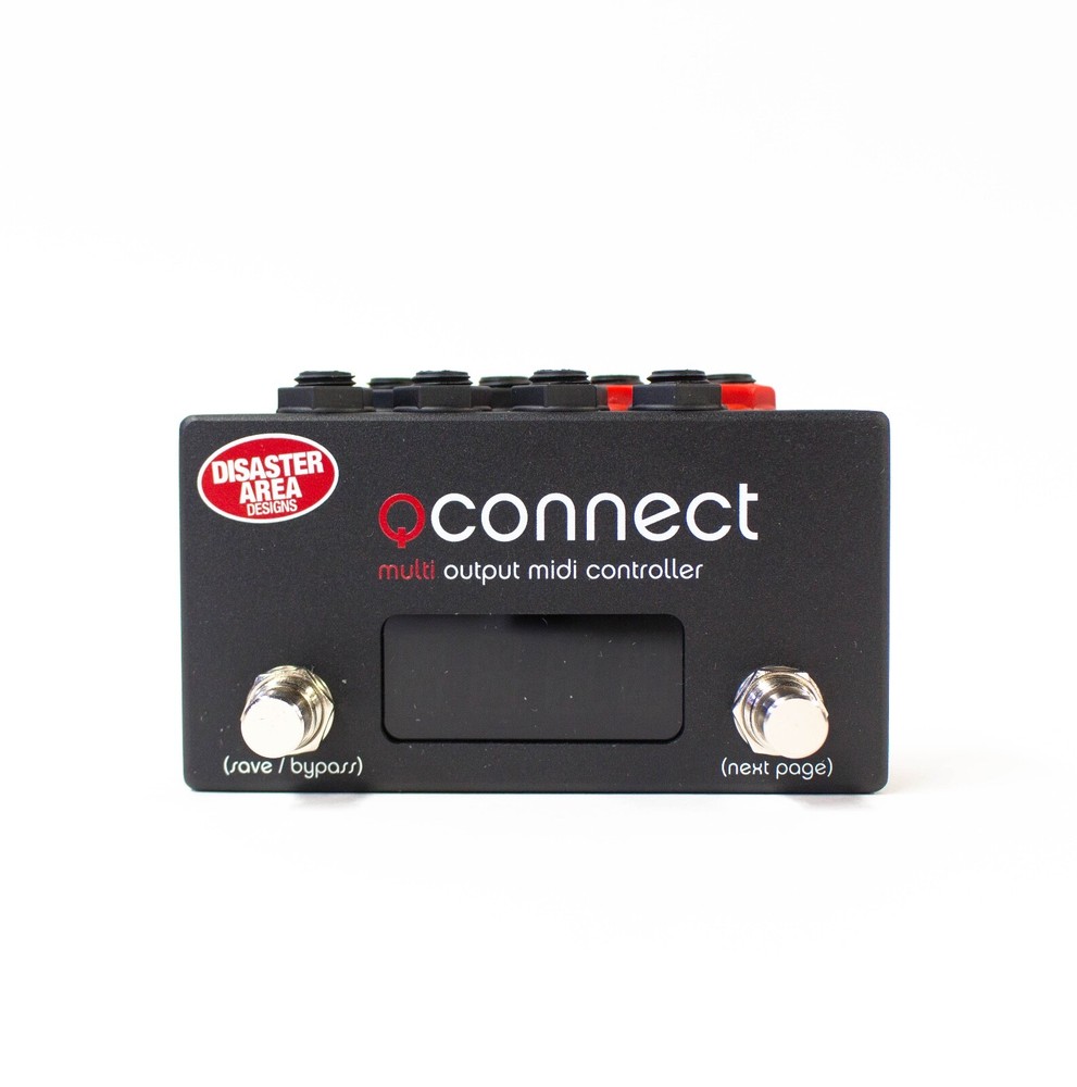 Disaster Area Designs qCONNECT Quarter-Inch MIDI Interface and Controller - New