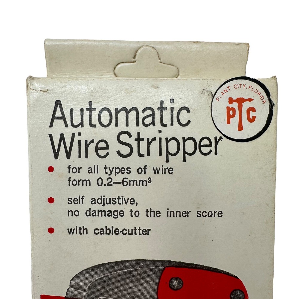 Automatic Wire Stripper with Cable Cutter Electrical Wire Form 0.2 - 6m㎡