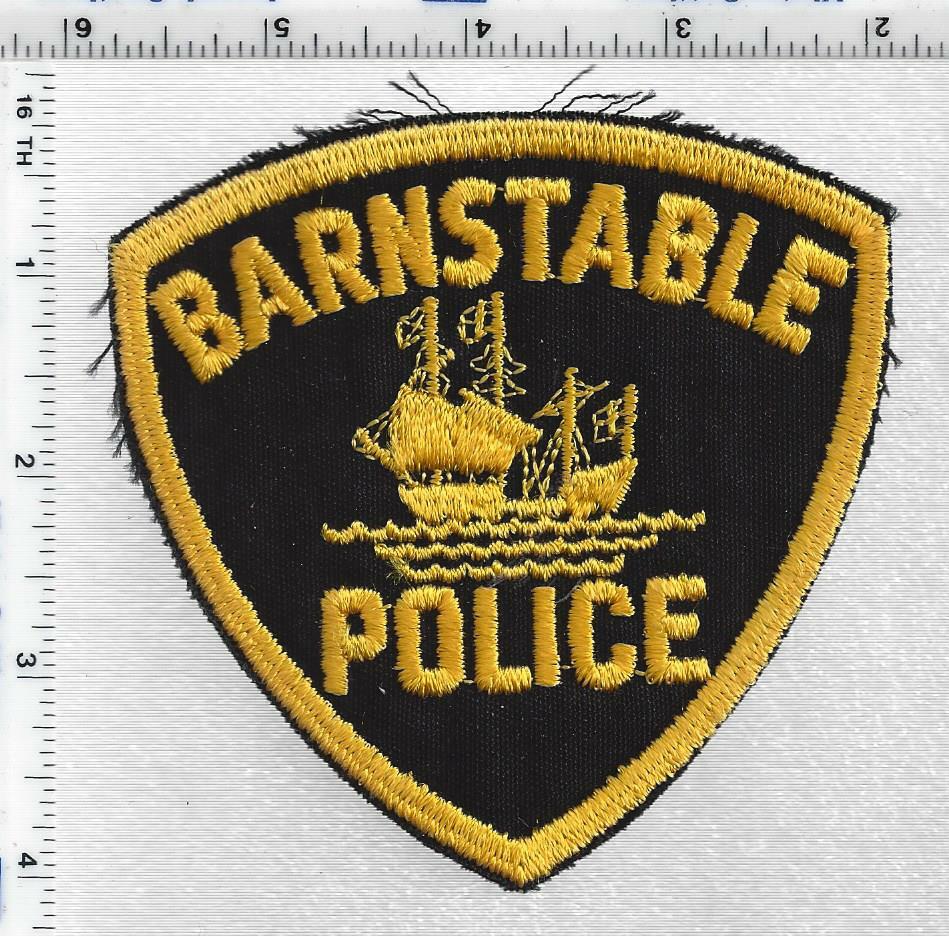 Barnstable Police (Massachusetts) 2nd Issue Shoulder Patch