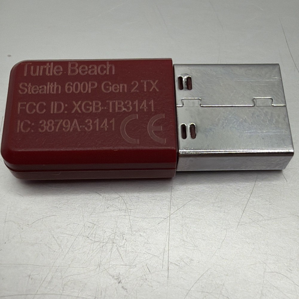 Turtle Beach Model Stealth 600P Gen 2 TX Transmitter USB Dongle Receiver Black