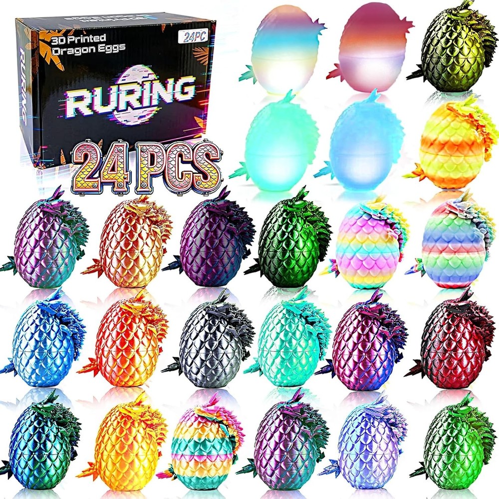 Stress Relief Fidget Toy - Dragon Easter Egg Surprise