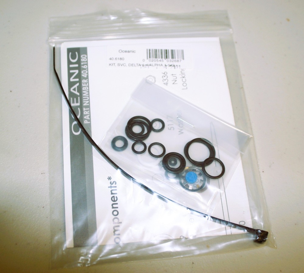 Oceanic second stage 40.6180 service kit scuba diving FIVE KITS