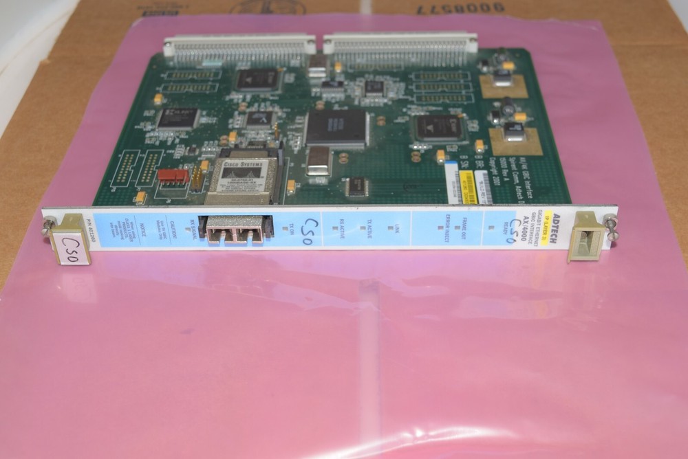 Spirent Adtech AX/4K GBIC Interface  #212097-AH1