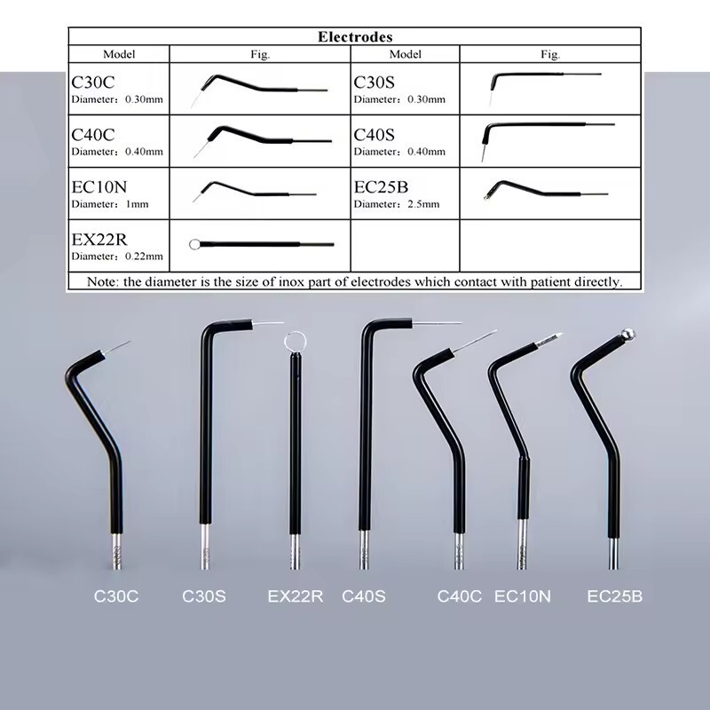 7 PCS SET ES-20 Electrosurgery Electrode Tips