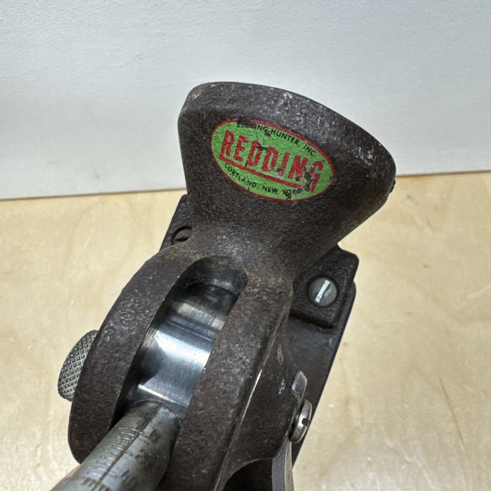 redding powder measure reloading