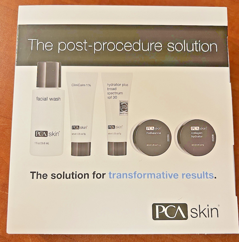 PCA SKIN The Post-Procedure Solution 5-Piece Kit Authentic & Sealed