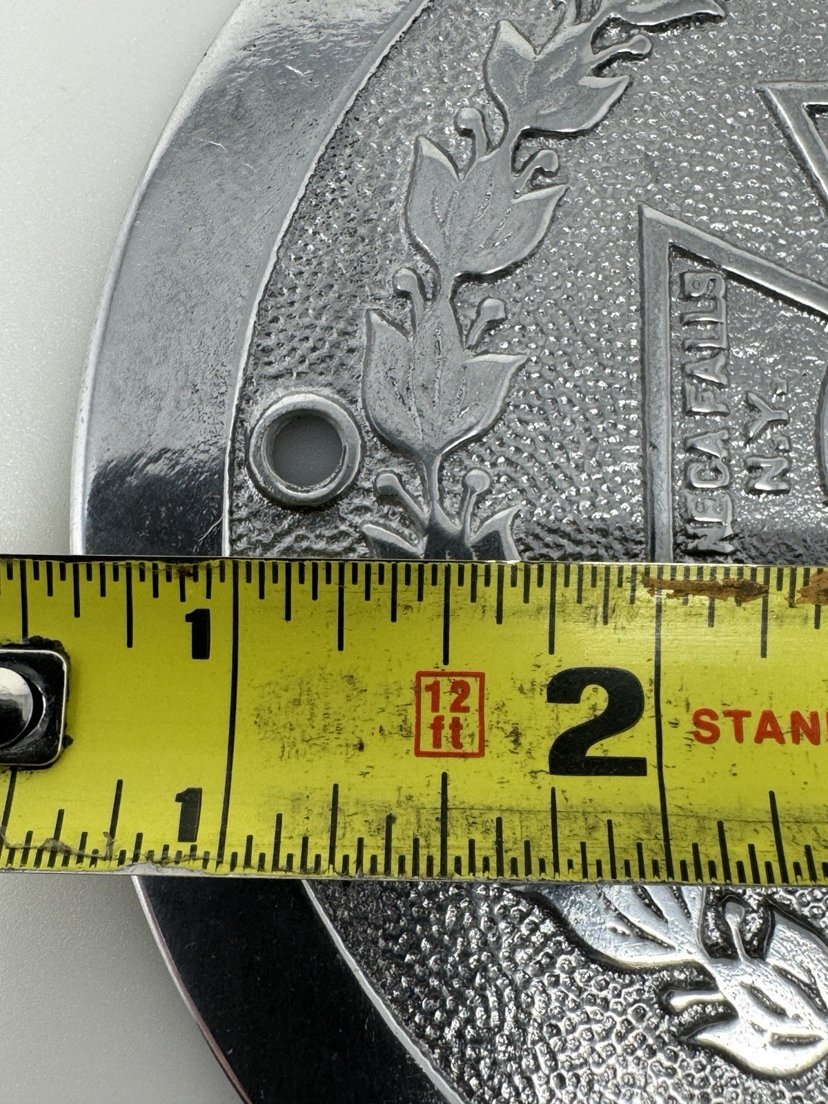 American Fire Engine Company Truck Apparatus Emblem Nameplate Badge Plaque 1845