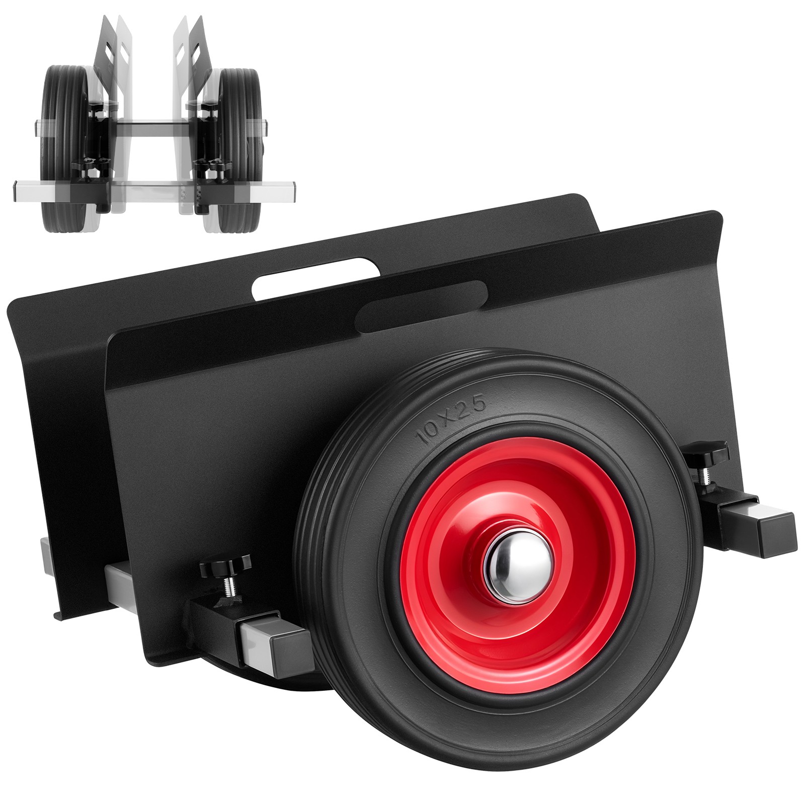 Uimoso Panel Dolly 1000 lbs Capacity 10“ Rubber Wheels Drywall Transport