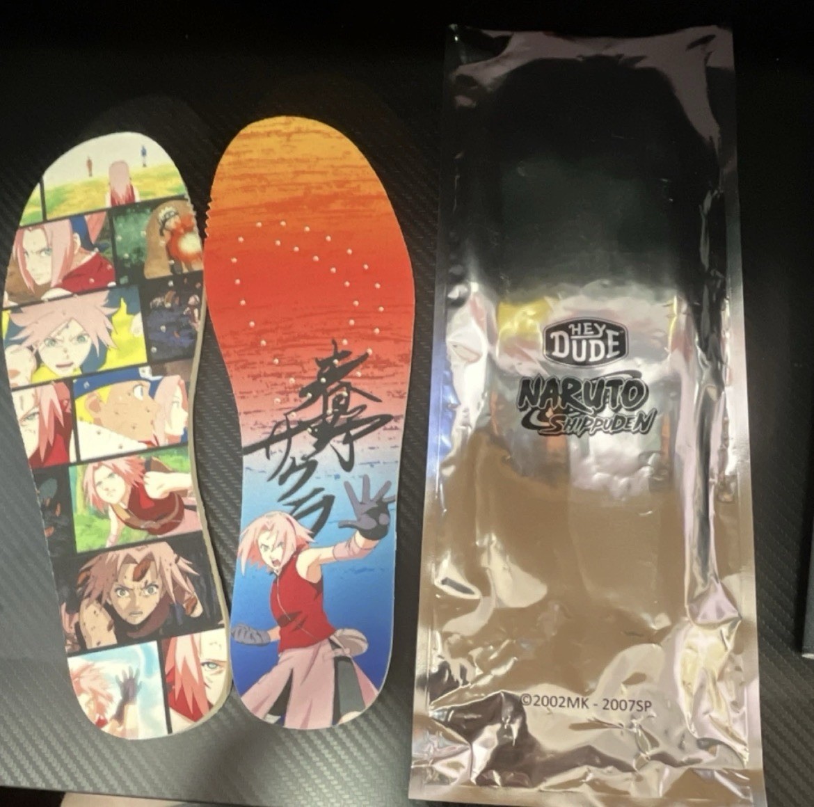Hey Dude Naruto Shippuden Sakura Haruno Anime Multicolor Insoles