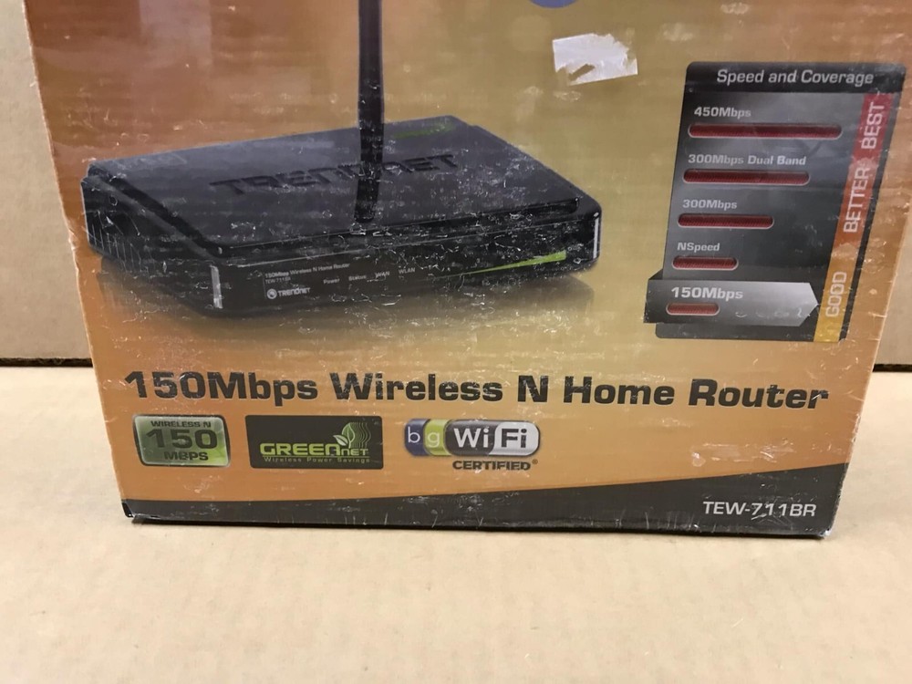 Factory Sealed TrendNet 150 Mbps Wireless Home Router