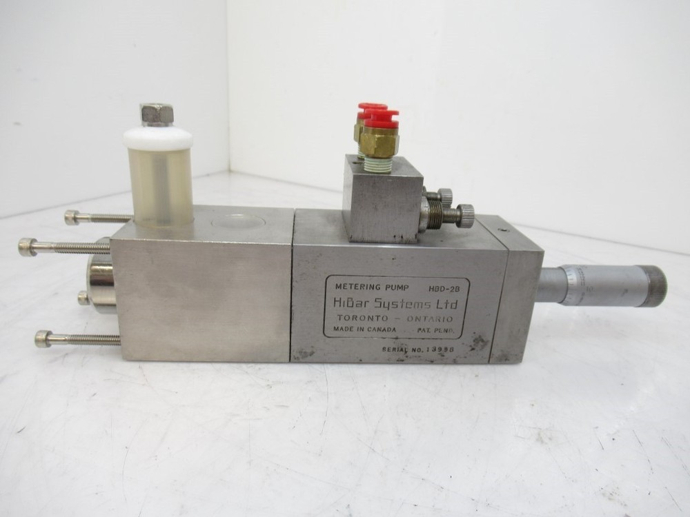 HBD-2B HiBar Systems Precision Metering Pump