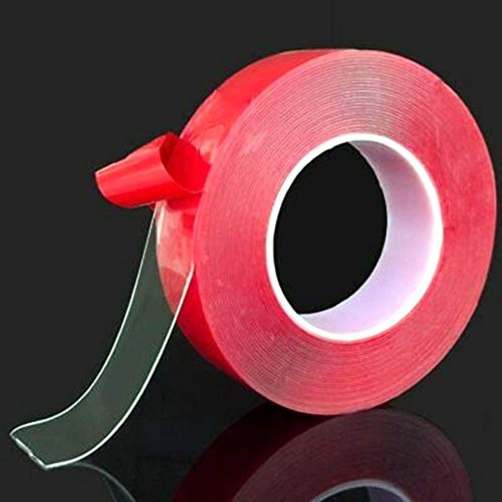 Clear Double-Sided Attachment Tape 1/4" x 16.5