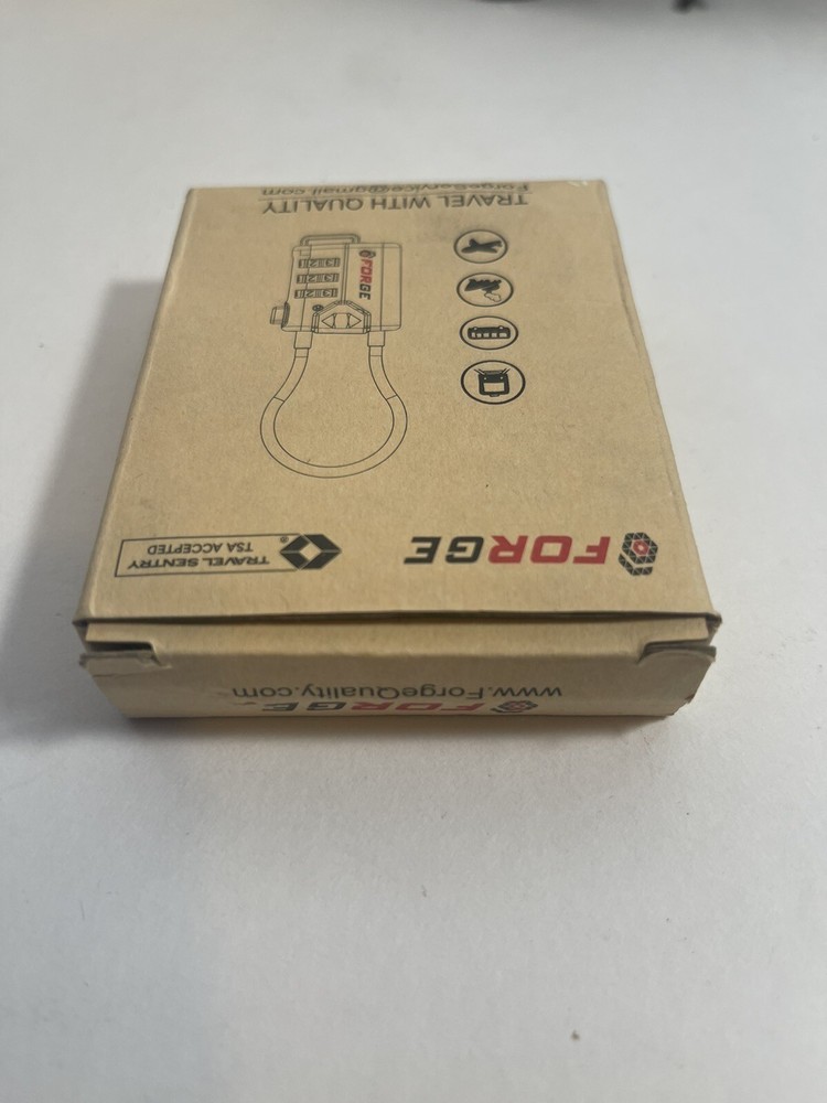 Forge 4 Pack TSA Locks
