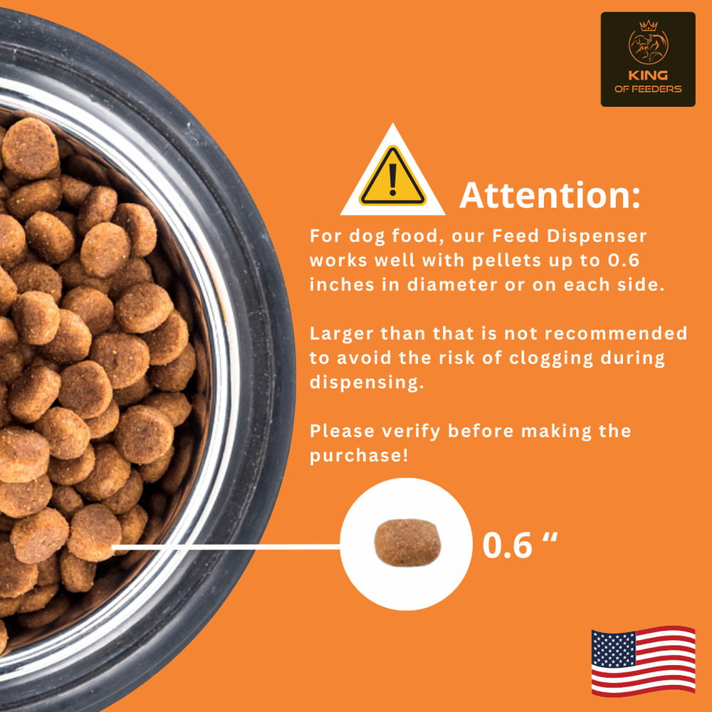 WiFi Automatic Feeder with Y- Splitter two animals