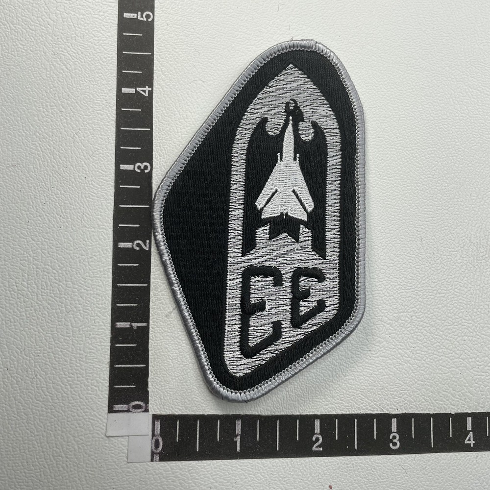 Airplane Fighter Jet Patch With EE On It 17N1