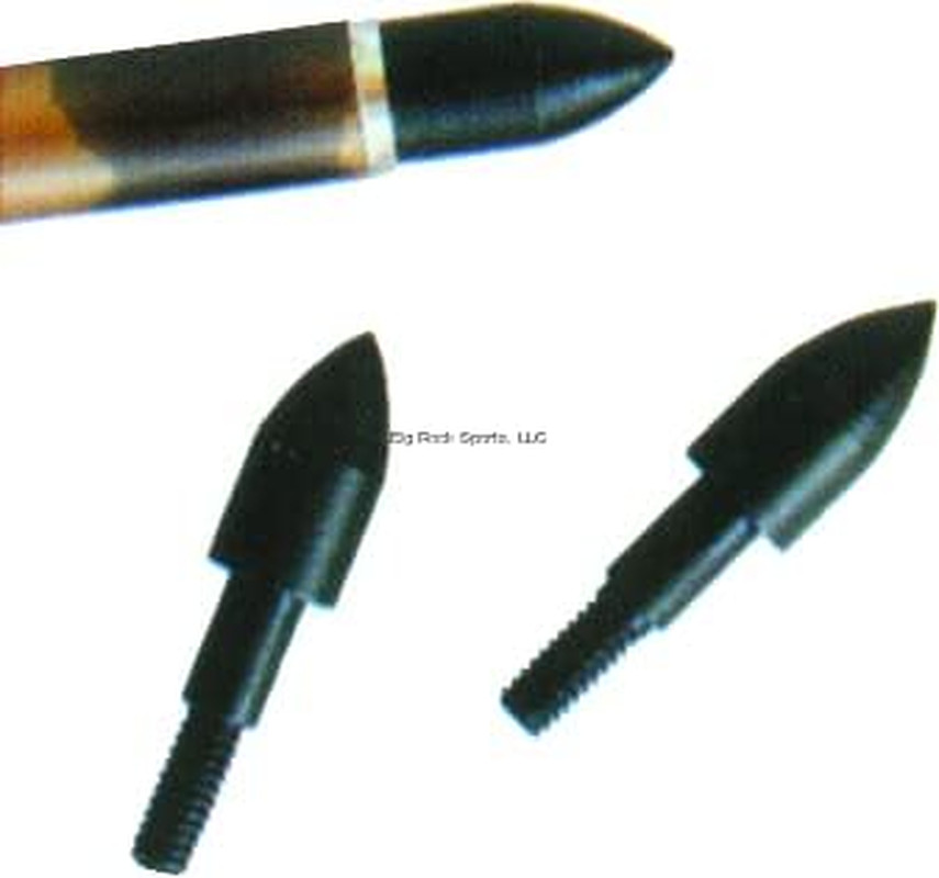 Archery Bullet Points - Soft Arrow Tips for Target Practice - Screw-On Design -