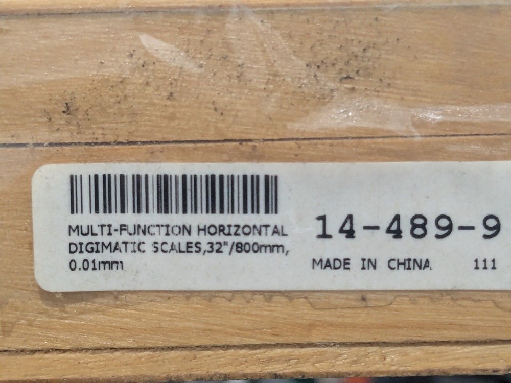 SPI Multi-Function Horizontal Linear Scale 0-36" Range 14-489-9