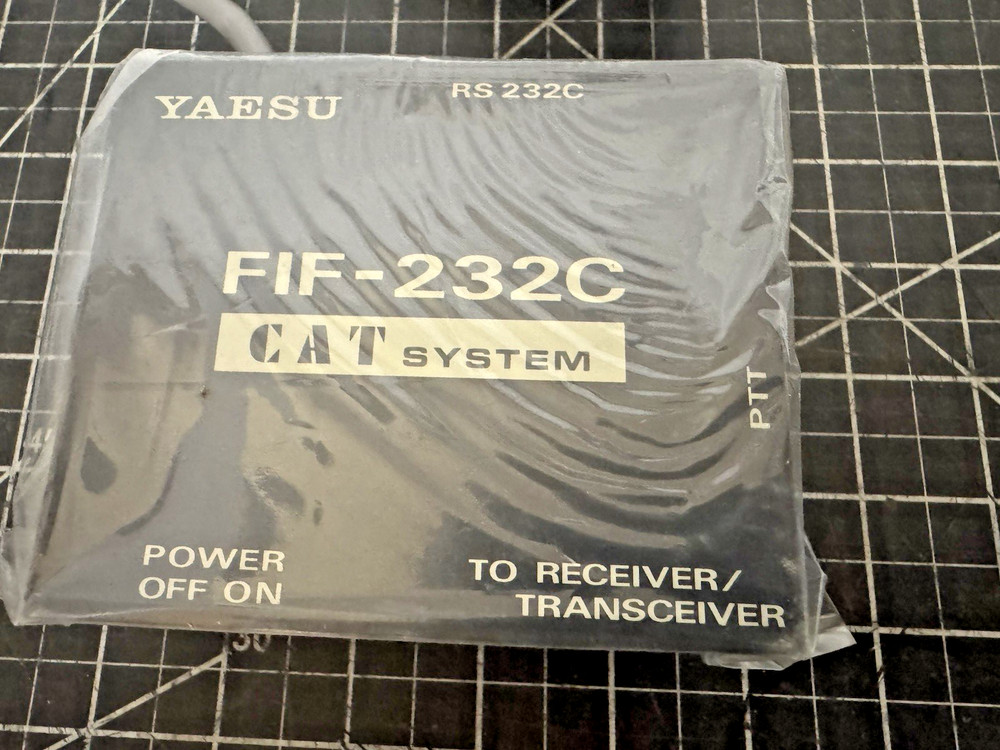 Yaesu FIF-232C CAT System Interface – Original – Ham Radio Computer Control