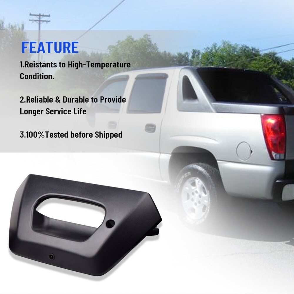For Chevy Avalanche Cadillac Escalade EXT 2002-06 Tailgate Handle Backup Camera