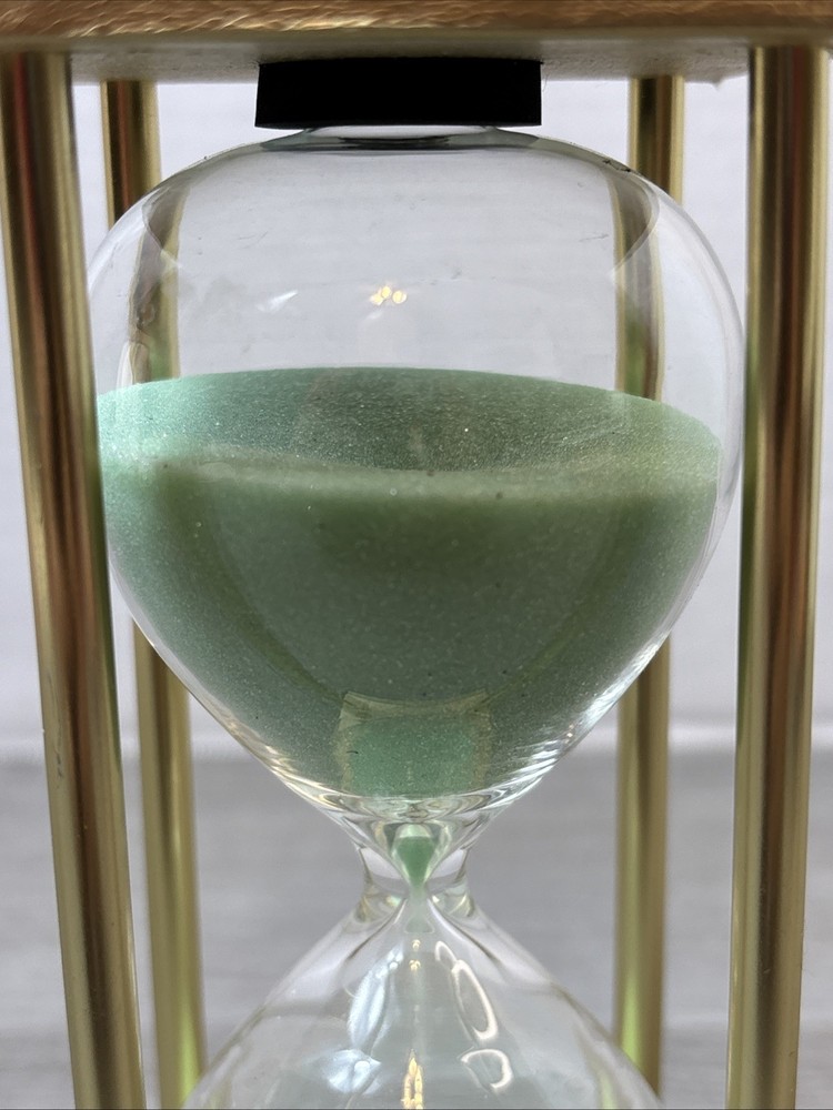 16 minute sand timer Light Green Sand Hourglass