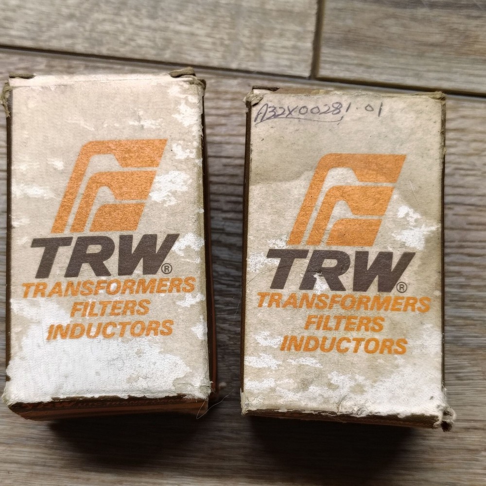 TRW Miniature Control Transformer Filter Inductor 117 V, 50/60 HZ Secondary