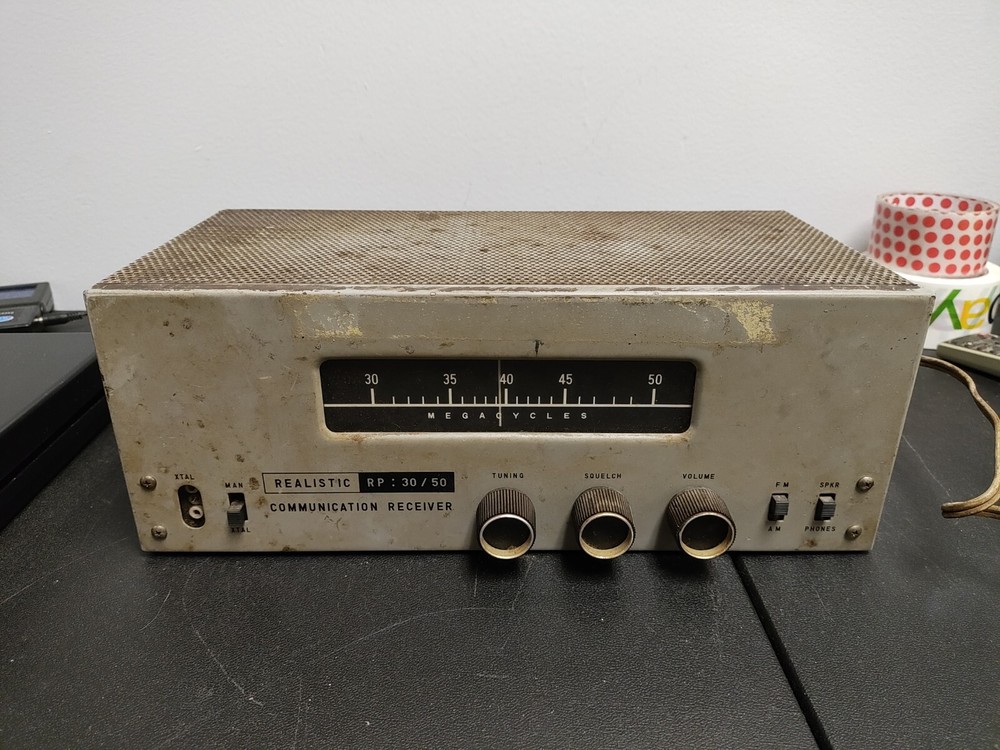 Realistic RP 30/50 Communication Receiver