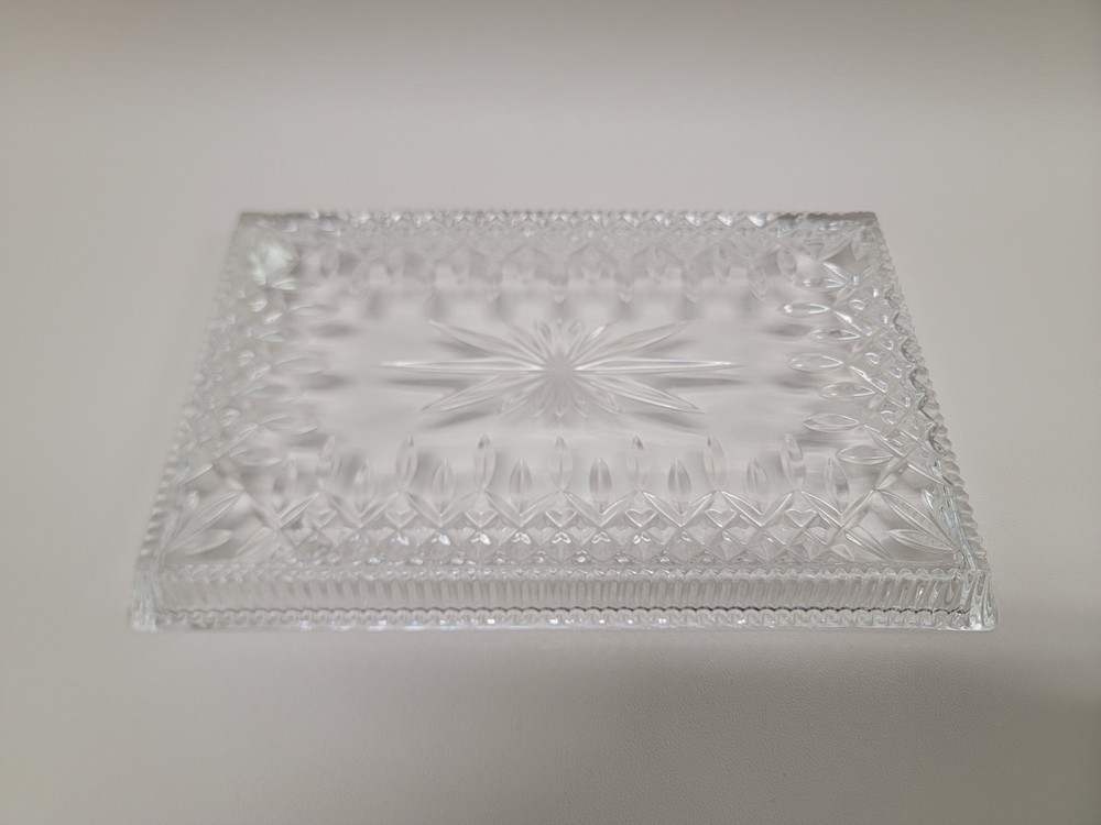 Waterford Crystal Lismore 11" Rectangular Sandwich Serving Vanity Tray