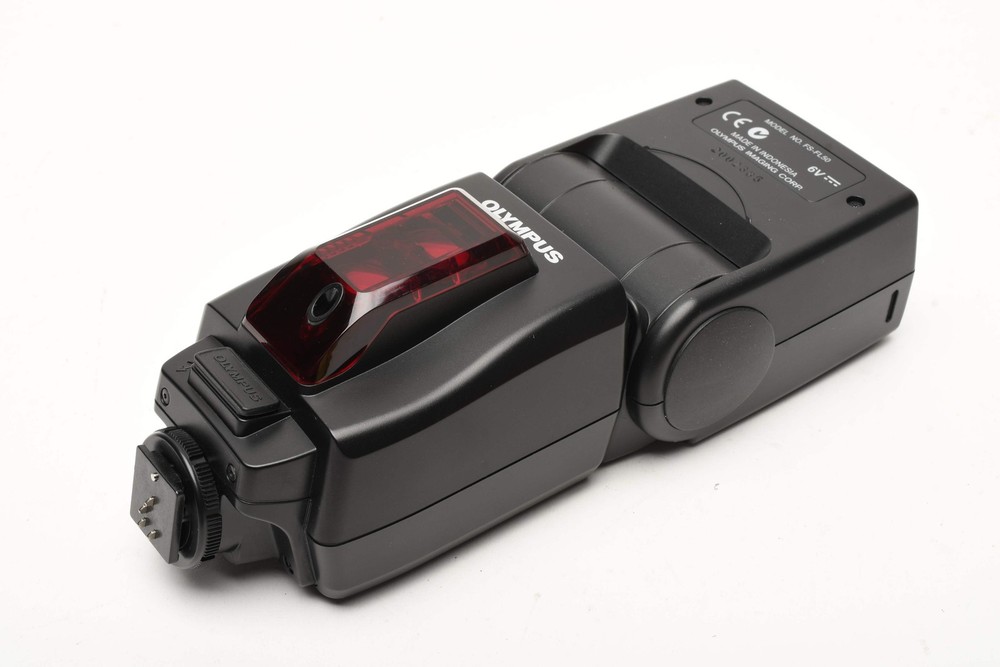 Olympus FL-50 Electronic Flash w/Pouch, Mint- Tested