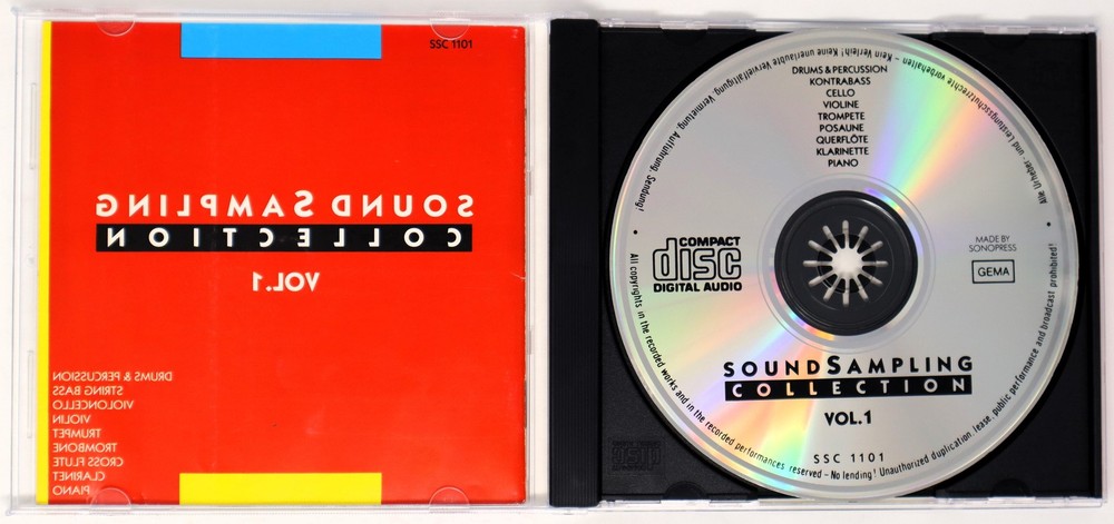 Musik Meyer Sound Sampling Collection Vol. 1 Sample/Sound Library/Sampling CD