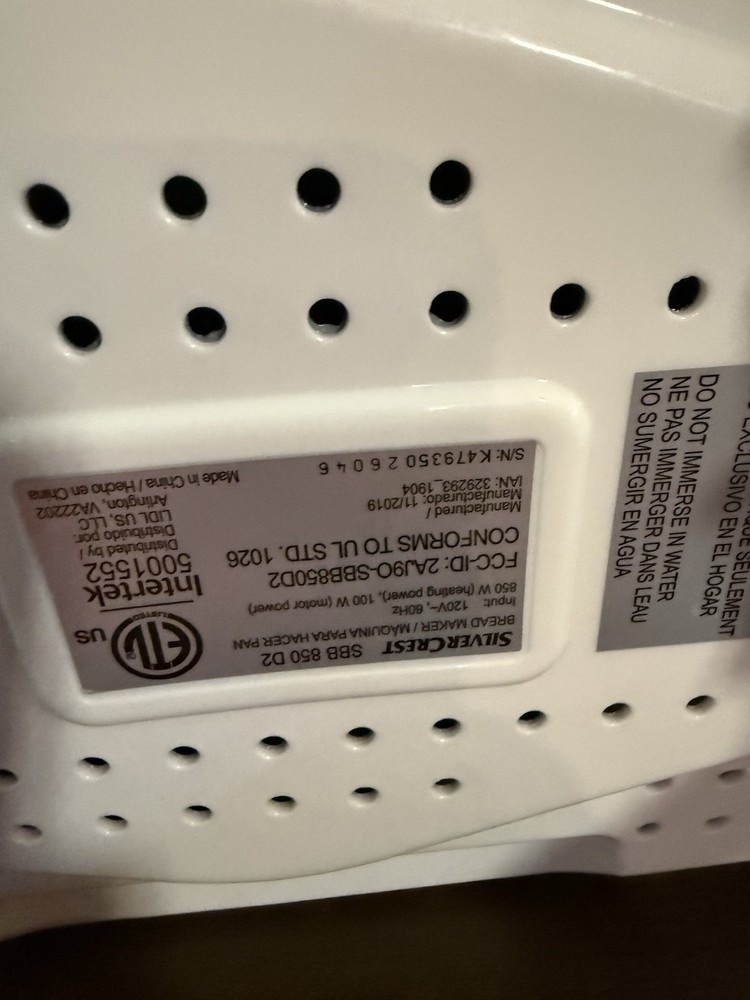 SilverCrest SBB 850 D2 Large Bread Maker in White 16 Programs Tested See Video