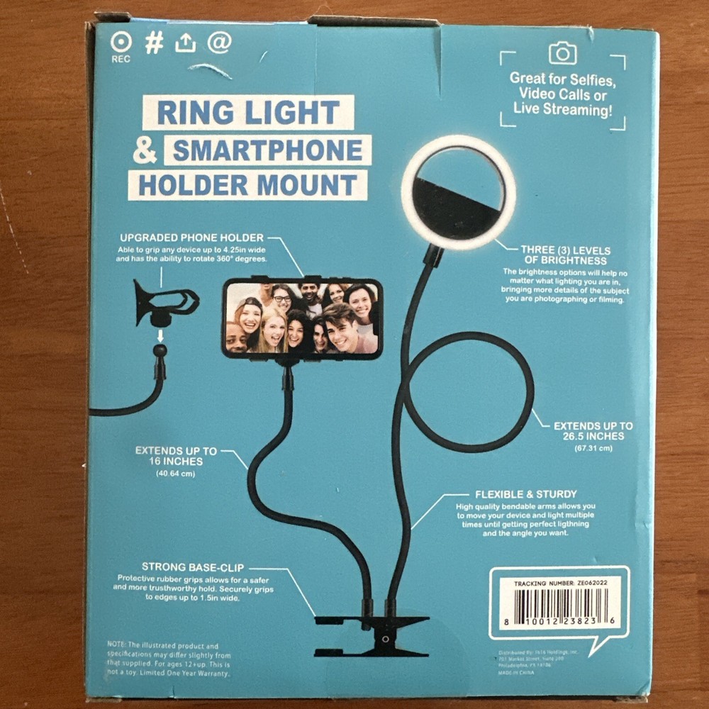 Ring Light & Smartphone Mount