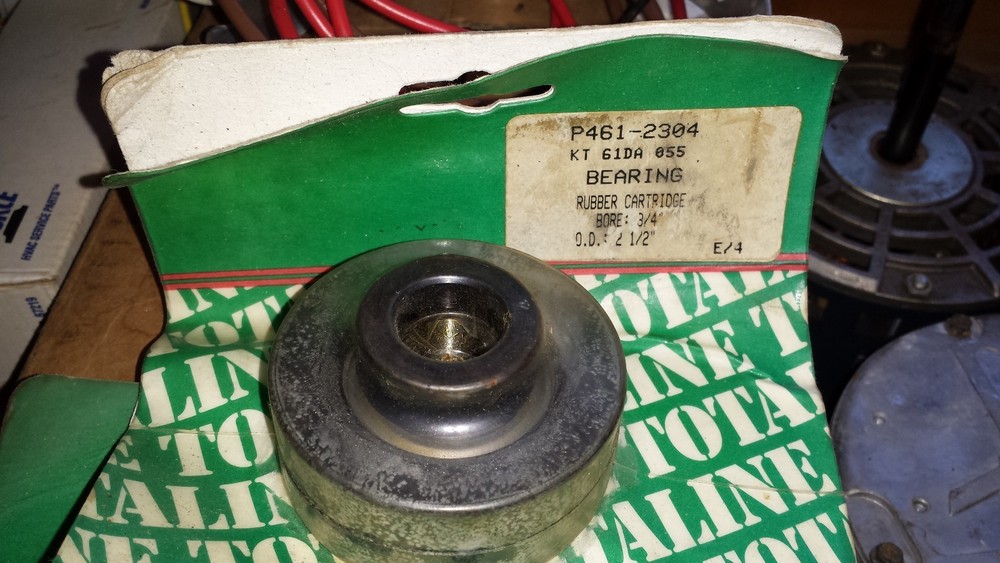 Carrier blower bearing