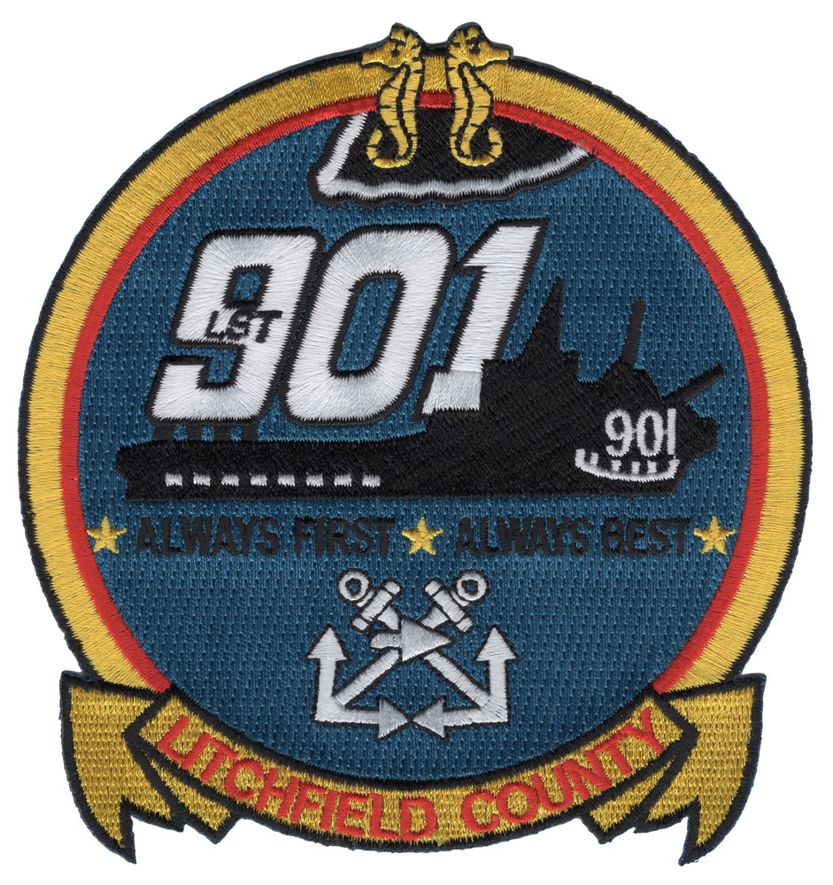 LST-901 USS Litchfield County Patch