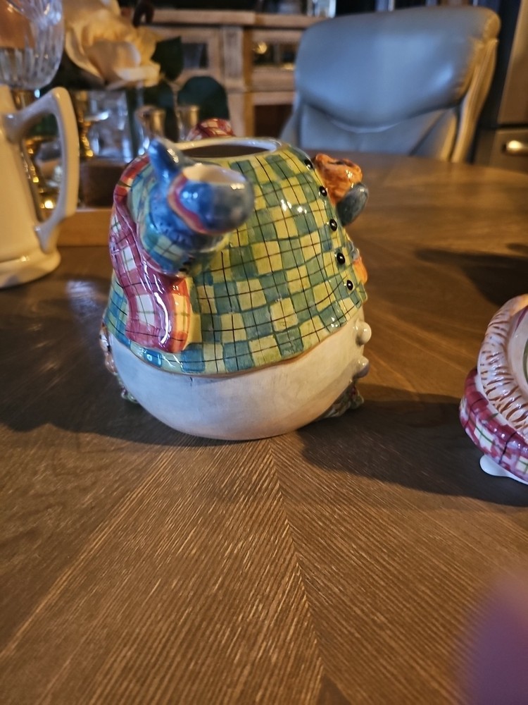 Snowman Man Teapot