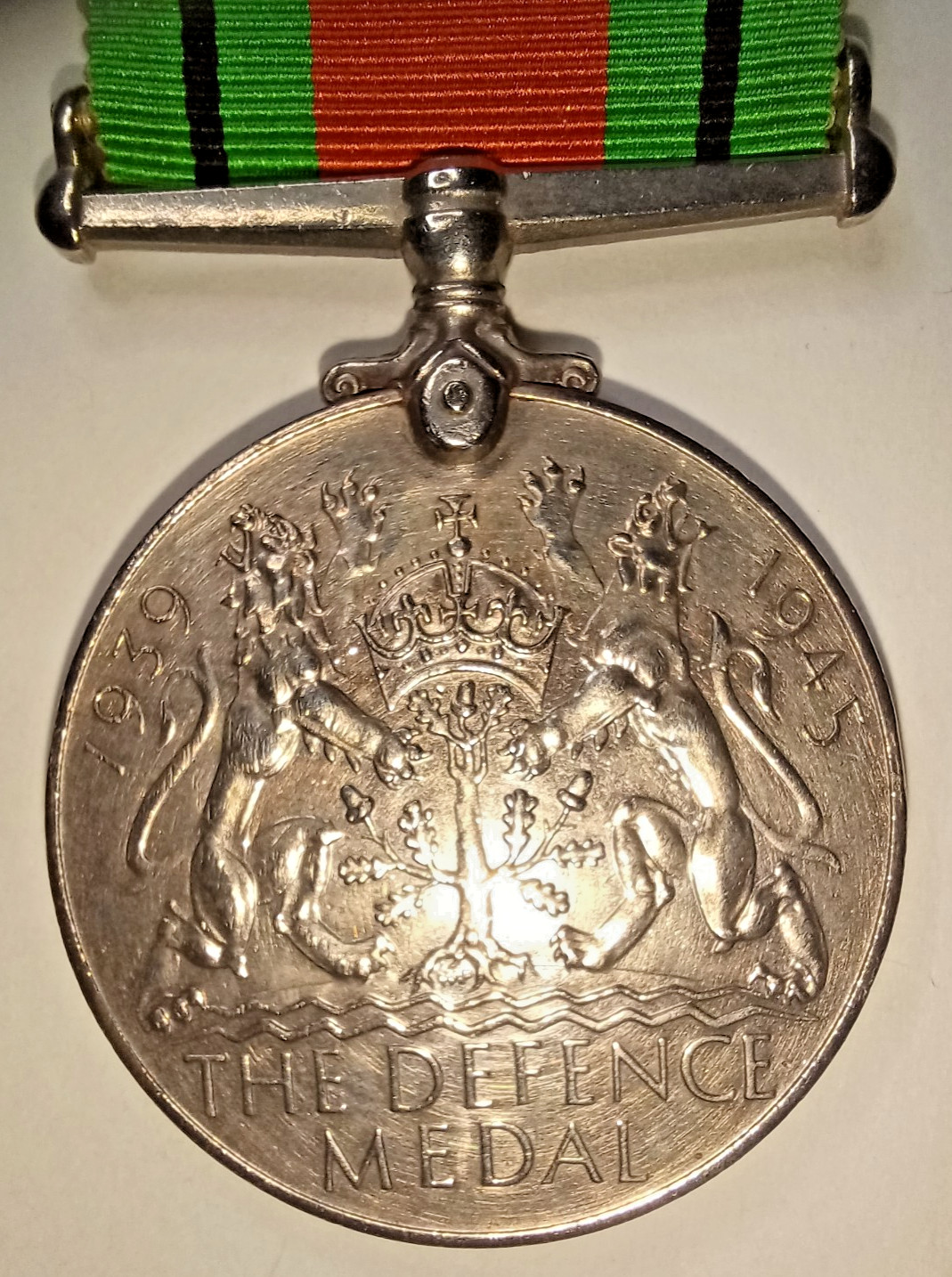 UK / Britain - The Defence Medal WW2 - Great Condition, Blitz interest, VF